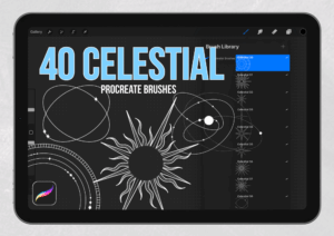 40 Celestial Brushes