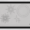 40 Celestial Brushes